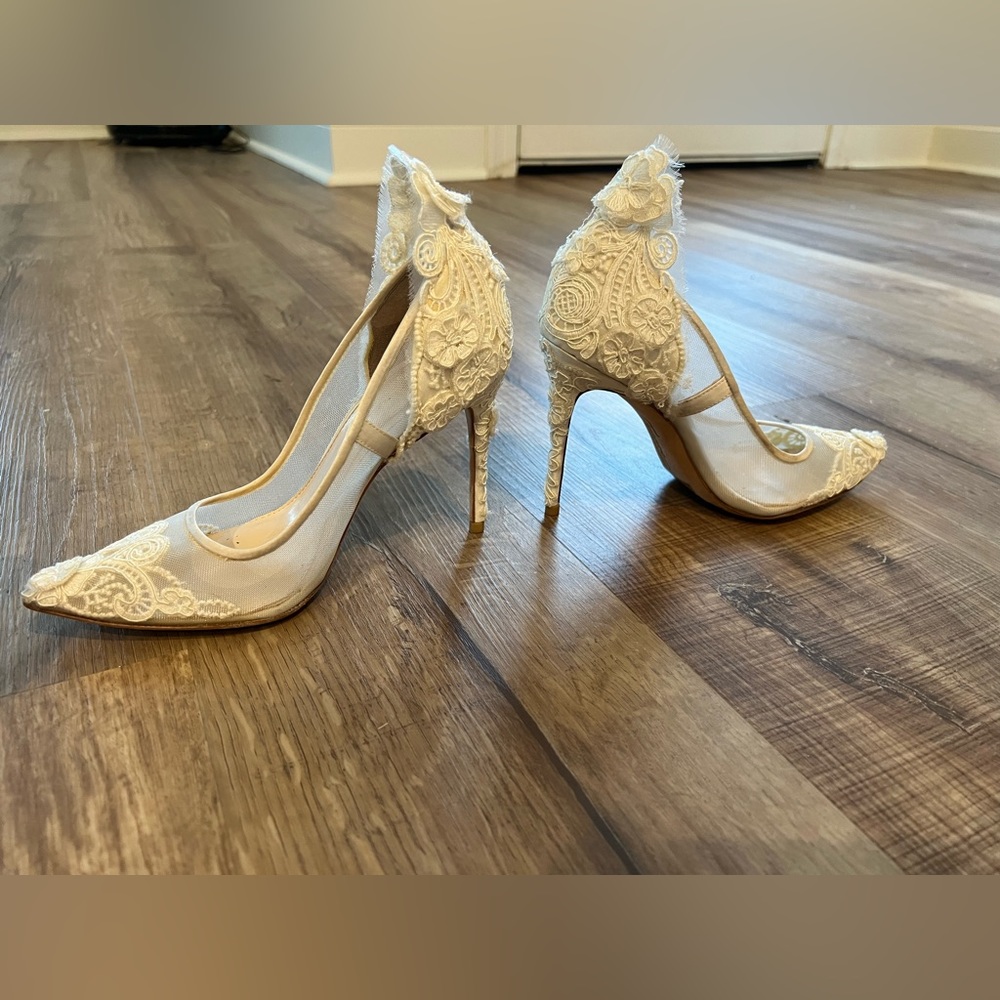 Imagine Vince Camuto wedding shoes